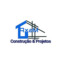 logotipo da Axam Projectos & Construções
