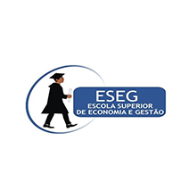 logotipo da ESEG – Escola Superior de Economia e Gestão