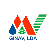 logotipo da Ginav - Indústria Nacional de Vidros