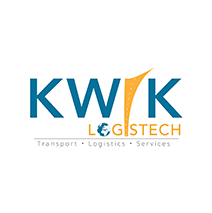 logo for Kwik Logistech - Transporte & Correio