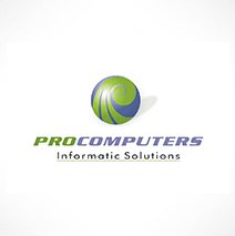 logotipo da Procomputers Moçambique
