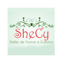 logotipo da SheCy – Salão de Festas e Eventos
