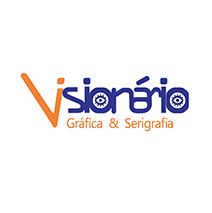 logotipo da Visionário Gráfica & Serigrafia