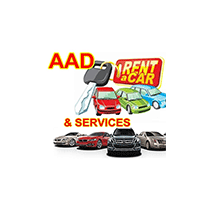 logotipo da Aad Rent a Car and Service
